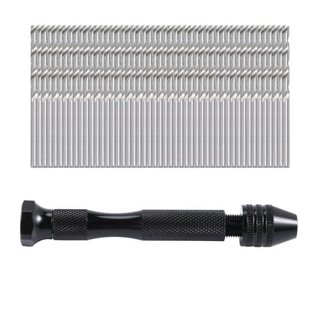 Hand Drill Set Precision Pin Vise With 49 Pcs Mini Twist Drill Bits For Model Diy Jewelry Making Multipurpose Tool Drilling Tool For Metal Wood Plastic Etc
Hand Drill Set Precision Pin Vise With 49 Pcs Mini Twist Drill Bits For Model Diy Jewelry Making Multipurpose Tool Drilling Tool For Metal Wood Plastic Etc