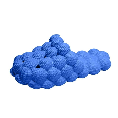 Slippers for Women Fashion Summer Men And Women Slippers Thick Bottom Flat Bottom Bubble Massage Solid Color Comfortable And Casual House Slippers Eva 36
Slippers for Women Fashion Summer Men And Women Slippers Thick Bottom Flat Bottom Bubble Massage Solid Color Comfortable And Casual House Slippers Eva 36