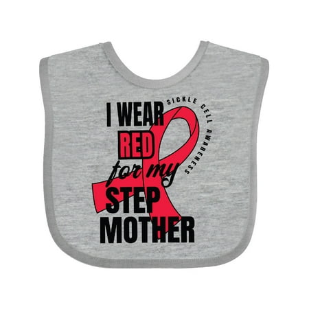 Inktastic Sickle Cell Awareness I Wear Red For My Step Mother Gift Baby Boy or Baby Girl Bib
Inktastic Sickle Cell Awareness I Wear Red For My Step Mother Gift Baby Boy or Baby Girl Bib