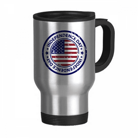 USA Independence Day Flag Postmark Travel Mug Flip Lid Stainless Steel Cup Car Tumbler Thermos
USA Independence Day Flag Postmark Travel Mug Flip Lid Stainless Steel Cup Car Tumbler Thermos