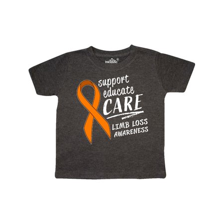 Inktastic Support Educate Care Limb Loss Awareness Orange Ribbon Gift Toddler Boy or Toddler Girl T-Shirt
Inktastic Support Educate Care Limb Loss Awareness Orange Ribbon Gift Toddler Boy or Toddler Girl T-Shirt