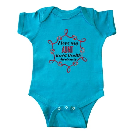 Inktastic I Love My Aunt Heart Health Awareness Gift Baby Boy or Baby Girl Bodysuit
Inktastic I Love My Aunt Heart Health Awareness Gift Baby Boy or Baby Girl Bodysuit