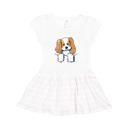 Inktastic CKC Spaniel Dog Art Gift Toddler Girl Dress