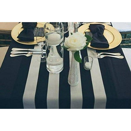 Poly Cotton 2 Inch Striped Table Runner For Wedding/Bridal Shower Birthdays/Baby Shower Home Decor and Special Events
Poly Cotton 2 Inch Striped Table Runner For Wedding/Bridal Shower Birthdays/Baby Shower Home Decor and Special Events