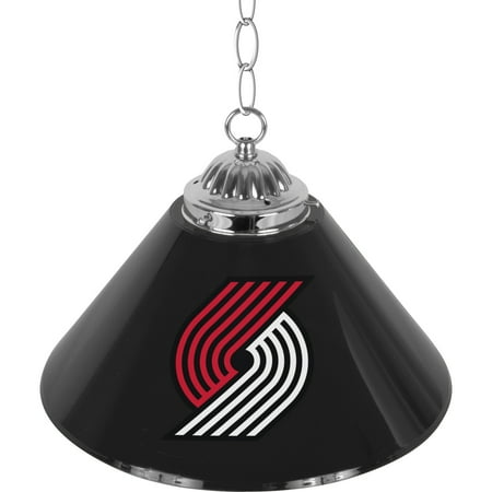 Trademark Global Portland Trail Blazers 14 Single Shade Bar Lamp