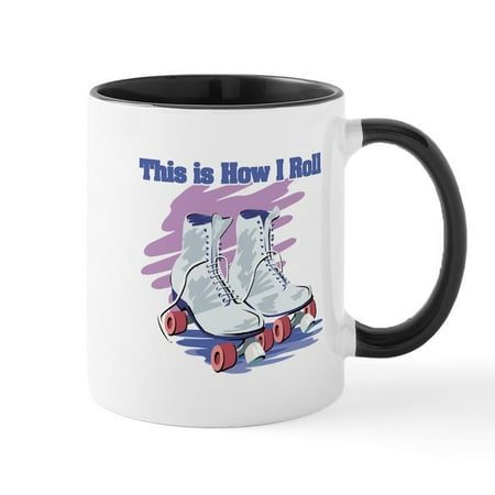 CafePress - How I Roll (Roller Skates) Mug - 11 oz Ceramic Mug - Novelty Coffee Tea Cup
CafePress - How I Roll (Roller Skates) Mug - 11 oz Ceramic Mug - Novelty Coffee Tea Cup