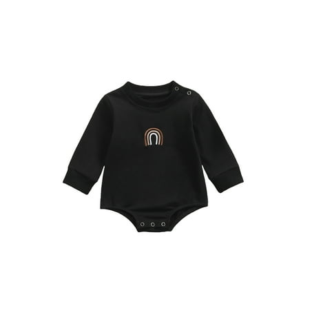 Canis Infant Baby Girl Boy Autume Casual Rainbow Embroidery Bodysuit Long Sleeve Playsuit Romper
Canis Infant Baby Girl Boy Autume Casual Rainbow Embroidery Bodysuit Long Sleeve Playsuit Romper
