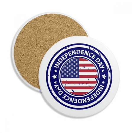 USA Independence Day Flag Postmark Coaster Cup Mug Tabletop Protection Absorbent Stone
USA Independence Day Flag Postmark Coaster Cup Mug Tabletop Protection Absorbent Stone