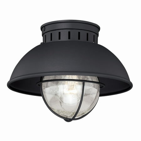 Vaxcel Harwich Black Coastal Barn Dome Outdoor Flush Mount Ceiling Light Clear Glass
Vaxcel Harwich Black Coastal Barn Dome Outdoor Flush Mount Ceiling Light Clear Glass