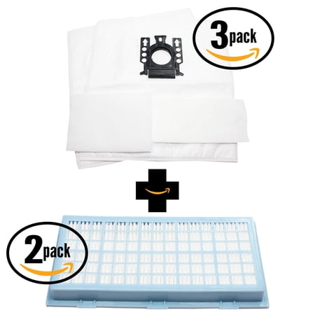 6 Replacement Miele 7000 Series Vacuum Bags, 6 Micro Filters & 2 HEPA Filter - Compatible Miele Type GN Bags, Micro Filters & SF-AH 30, SF-HA 30, AH30 Filter