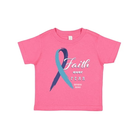 Inktastic Faith over Fear Hydrocephalus Awareness with Blue Ribbon Gift Toddler Boy or Toddler Girl T-Shirt
Inktastic Faith over Fear Hydrocephalus Awareness with Blue Ribbon Gift Toddler Boy or Toddler Girl T-Shirt