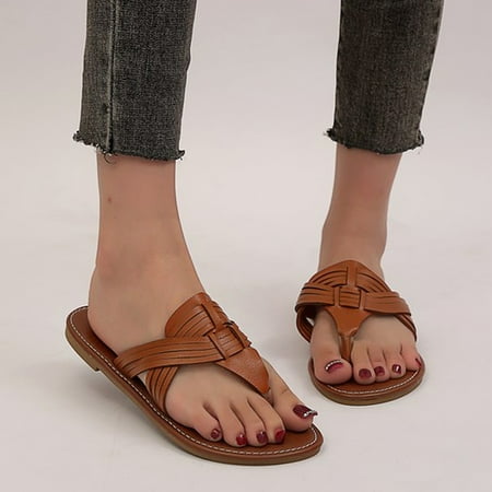 Mishuowoti Flip Flops for women 2023 Leisure Roman Style Women s Solid Color Summer Non Slip Slip On Flat Beach Open Toe Breathable Sandals Flip Flops Shoes Slippers
Mishuowoti Flip Flops for women 2023 Leisure Roman Style Women s Solid Color Summer Non Slip Slip On Flat Beach Open Toe Breathable Sandals Flip Flops Shoes Slippers