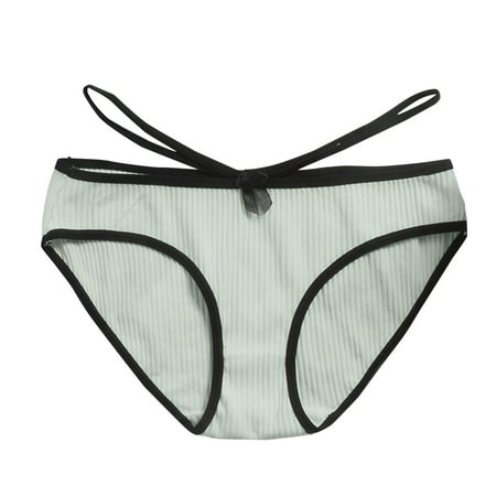 New Ladies Panties Womens Underwear Cotton Mid Low Waist Girls Briefs