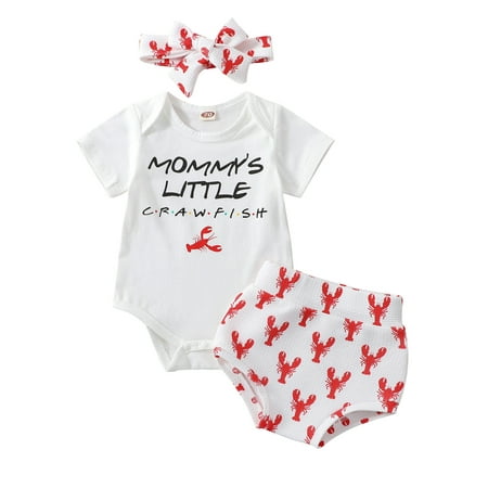 Bagilaanoe 3pcs Newborn Baby Girl Short Pants Set Short Sleeve Letter Print T Shirt Tops + Shorts + Headband 3M 6M 12M 18M Infant Casual Summer Outfits
Bagilaanoe 3pcs Newborn Baby Girl Short Pants Set Short Sleeve Letter Print T Shirt Tops + Shorts + Headband 3M 6M 12M 18M Infant Casual Summer Outfits