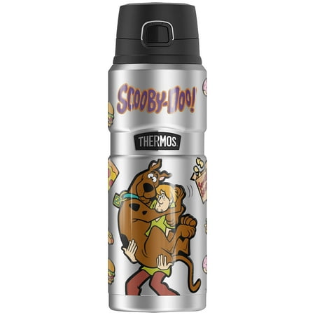 Scooby-Doo Scooby And Shaggy Snacks THERMOS STAINLESS KING Stainless Steel Drink Bottle Vacuum insulated & Double Wall 24oz
Scooby-Doo Scooby And Shaggy Snacks THERMOS STAINLESS KING Stainless Steel Drink Bottle Vacuum insulated & Double Wall 24oz