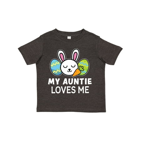 Inktastic My Auntie Loves Me with Bunny and Easter Eggs Gift Toddler Boy or Toddler Girl T-Shirt
Inktastic My Auntie Loves Me with Bunny and Easter Eggs Gift Toddler Boy or Toddler Girl T-Shirt