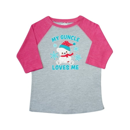 Inktastic Polar Bear My Guncle Loves Me in Santa Hat with Snowflakes Gift Toddler Boy or Toddler Girl T-Shirt
Inktastic Polar Bear My Guncle Loves Me in Santa Hat with Snowflakes Gift Toddler Boy or Toddler Girl T-Shirt