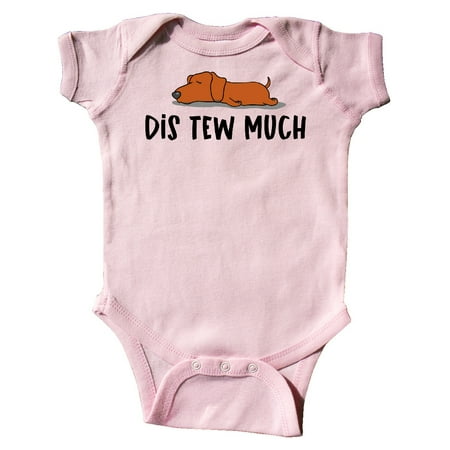 Inktastic Napping Dis Tew Much Daschund Weiner Dog Brown Gift Baby Boy or Baby Girl Bodysuit
Inktastic Napping Dis Tew Much Daschund Weiner Dog Brown Gift Baby Boy or Baby Girl Bodysuit