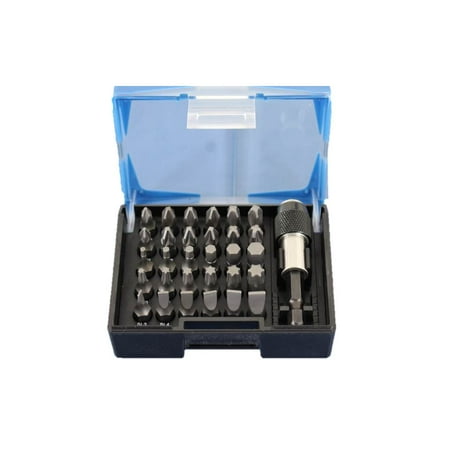 TEMO 31 pc Impact Ready Security Screwdriver Bit Set Kit with One Quick Release Chuck
TEMO 31 pc Impact Ready Security Screwdriver Bit Set Kit with One Quick Release Chuck