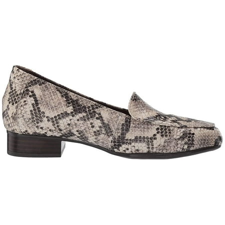 Clarks Juliet Lora Taupe Snake Synthetic