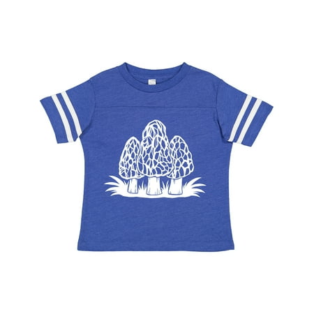 Inktastic Retro Morel Mushrooms Gift Toddler Boy or Toddler Girl T-Shirt