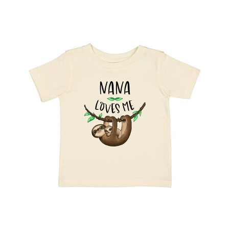 Inktastic Nana Loves Me Cute Sloth and Baby Gift Baby Boy or Baby Girl T-Shirt
Inktastic Nana Loves Me Cute Sloth and Baby Gift Baby Boy or Baby Girl T-Shirt