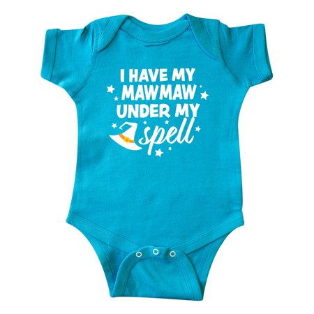 Inktastic I Have Mawmaw Under My Spell with Cute Witch Hat Gift Baby Boy or Baby Girl Bodysuit
Inktastic I Have Mawmaw Under My Spell with Cute Witch Hat Gift Baby Boy or Baby Girl Bodysuit