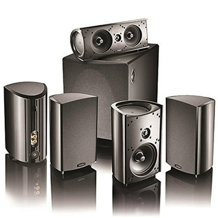 Definitive Technology ProCinema 1000 System with ProCenter 2000 Upgrade - 6 Piece 5.1 Channel Home Theater Speaker