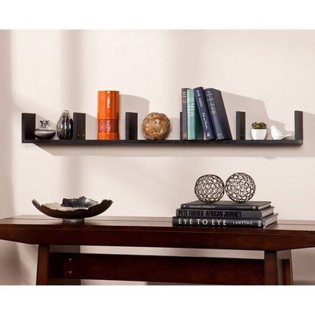 Ithaca Floating Shelf, Black