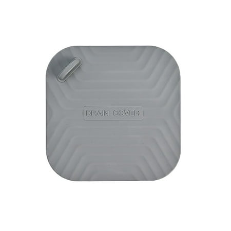 Thinsont Square Floor Drain Cover Silicone Bathroom Bathroom Sink Sealing Pad Reusable Household Sewer Accessories Gray
Thinsont Square Floor Drain Cover Silicone Bathroom Bathroom Sink Sealing Pad Reusable Household Sewer Accessories Gray