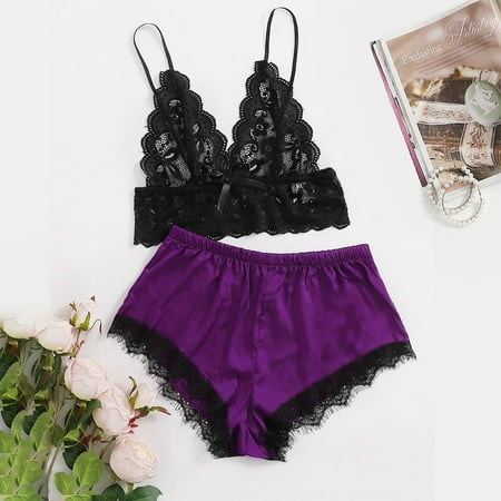 Lingerie For Women New Lace Lingerie Silk Underwear Sleepwear Underwear Pajamas Satin
Lingerie For Women New Lace Lingerie Silk Underwear Sleepwear Underwear Pajamas Satin