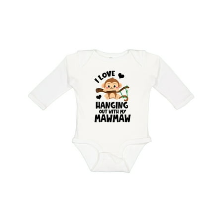 Inktastic Monkey I Love Hanging out with My Mawmaw Gift Baby Boy or Baby Girl Long Sleeve Bodysuit
Inktastic Monkey I Love Hanging out with My Mawmaw Gift Baby Boy or Baby Girl Long Sleeve Bodysuit