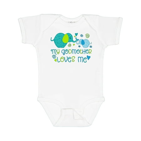 Inktastic My Godmother Loves Me- Cute Elephants Gift Baby Boy or Baby Girl Bodysuit
Inktastic My Godmother Loves Me- Cute Elephants Gift Baby Boy or Baby Girl Bodysuit