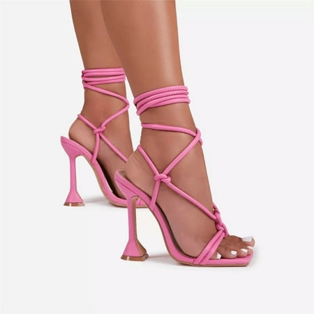 LIANGP Women s Sandals Large Size Fashion New Open Toe Women s Stiletto Sandals Women s Shoes Hot Pink Size 7.5
LIANGP Women s Sandals Large Size Fashion New Open Toe Women s Stiletto Sandals Women s Shoes Hot Pink Size 7.5