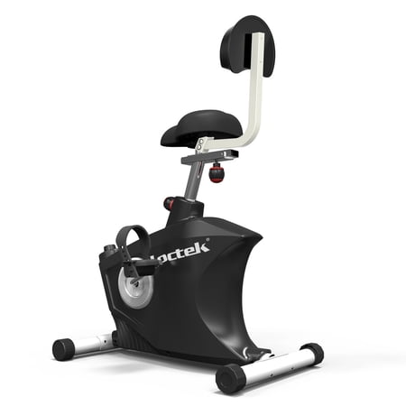 Loctek Under desk Exercise bike Upright Recumbent Bike with Back Rest