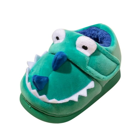 ZHUASHUM Baby For Shoes Autumn And Winter Cute Boys And Girls Slippers Flat Soft And Comfortable Cartoon Dinosaur Shape For Kids
ZHUASHUM Baby For Shoes Autumn And Winter Cute Boys And Girls Slippers Flat Soft And Comfortable Cartoon Dinosaur Shape For Kids