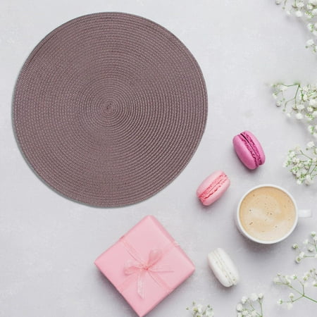 Circle Placemats Woven Table Placemats 15 Inches Round Set Of 4 Non Slip Dining & Kitchen Table Mats
Circle Placemats Woven Table Placemats 15 Inches Round Set Of 4 Non Slip Dining & Kitchen Table Mats