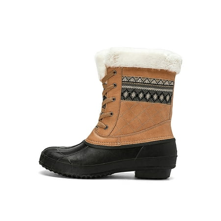 Ymiytan Ladies Non Slip Winter Warm Shoes Cold Weather Casual Warm Outdoor Resistant Snow Boots Brown 5
Ymiytan Ladies Non Slip Winter Warm Shoes Cold Weather Casual Warm Outdoor Resistant Snow Boots Brown 5