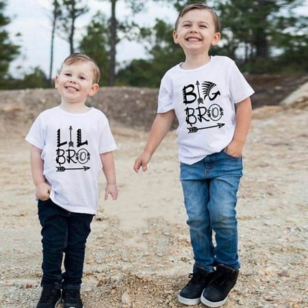 Cathalem 5 Short Kid Baby Sleeve Blouse Boys Bro Lil T Family Fun Matching Short Print Tops shirt Boys Tops Thermal Tops Boys Shirt White 3-4 Years
Cathalem 5 Short Kid Baby Sleeve Blouse Boys Bro Lil T Family Fun Matching Short Print Tops shirt Boys Tops Thermal Tops Boys Shirt White 3-4 Years