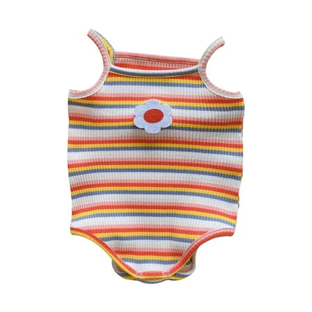 Ardorlove Summer Baby Girl Boy Romper Sleeveless Cotton Cartoon Print Bodysuit 
Ardorlove Summer Baby Girl Boy Romper Sleeveless Cotton Cartoon Print Bodysuit