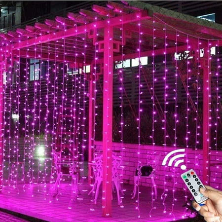 300 LED Curtain Lights Upgrade LED Window Fairy Lights 8 Lighting Modes 9.9x9.9Ft Fairy String Lights Patio Hanging Wall Lights with Remote Control Window Icicle Xmas String Lights for Decor
300 LED Curtain Lights Upgrade LED Window Fairy Lights 8 Lighting Modes 9.9x9.9Ft Fairy String Lights Patio Hanging Wall Lights with Remote Control Window Icicle Xmas String Lights for Decor