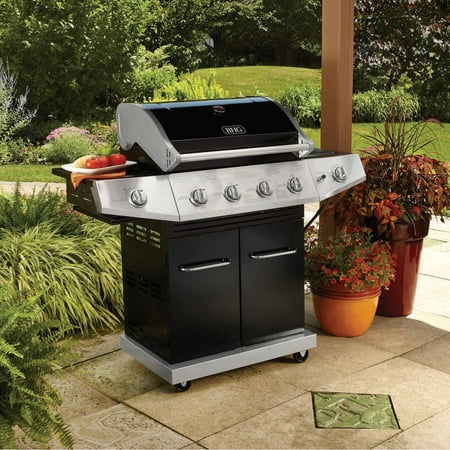 Better Homes and Gardens 4-Burner Gas Grill with Side Burner and Searing Side Burner