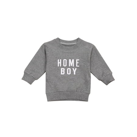 Canrulo Toddler Baby Boy Girl Sweatshirt Long Sleeve Letter Printed Solid Tops Blouse Casual Pullover Fall Winter Clothes Gray 12-18 Months
Canrulo Toddler Baby Boy Girl Sweatshirt Long Sleeve Letter Printed Solid Tops Blouse Casual Pullover Fall Winter Clothes Gray 12-18 Months