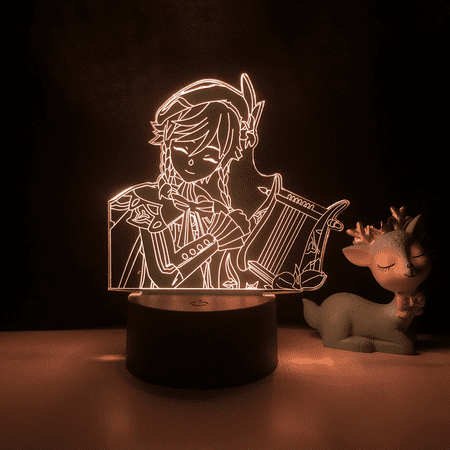 Game Character 3D Illusion Lamp 16 Colors LED Night Light with Touch Remote Control for Kids Bedroom Decoration -- Kokusei (Black Seat)
Game Character 3D Illusion Lamp 16 Colors LED Night Light with Touch Remote Control for Kids Bedroom Decoration -- Kokusei (Black Seat)
