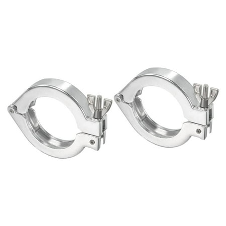 Uxcell KF50 Vacuum Clamp 2 Pack Aluminium Alloy Durable Single Pin Hose Clamp with Wing Nut Silver
Uxcell KF50 Vacuum Clamp 2 Pack Aluminium Alloy Durable Single Pin Hose Clamp with Wing Nut Silver