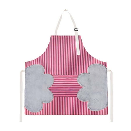 Tagold Christmas Savings Clearance! Waterproof Strip Apron Kitchen Cooking Wipe Hands Pocket Pinafore
Tagold Christmas Savings Clearance! Waterproof Strip Apron Kitchen Cooking Wipe Hands Pocket Pinafore