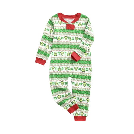 Binpure Parent Child Suit Pattern Printing Soft Full Trousers Pajama Set