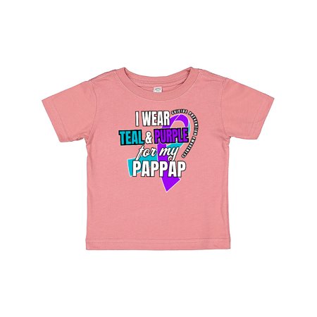 Inktastic Suicide Prevention I Wear Teal and Purple for My Pappap Gift Baby Boy or Baby Girl T-Shirt
Inktastic Suicide Prevention I Wear Teal and Purple for My Pappap Gift Baby Boy or Baby Girl T-Shirt