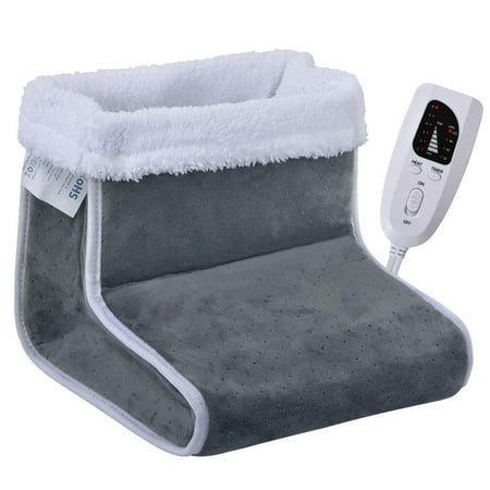 Foot Warmer Electric Heating Boot with 6 Temperature Settings 4 Timing Settings Auto Shut Off
Foot Warmer Electric Heating Boot with 6 Temperature Settings 4 Timing Settings Auto Shut Off