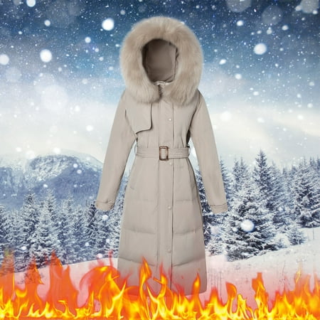 ERTUTUYI Women s Mid-length Detachable Waist Tie Thinner Overcoming Cotton-padded Jacket Women s Padded Jacket Khaki M
ERTUTUYI Women s Mid-length Detachable Waist Tie Thinner Overcoming Cotton-padded Jacket Women s Padded Jacket Khaki M